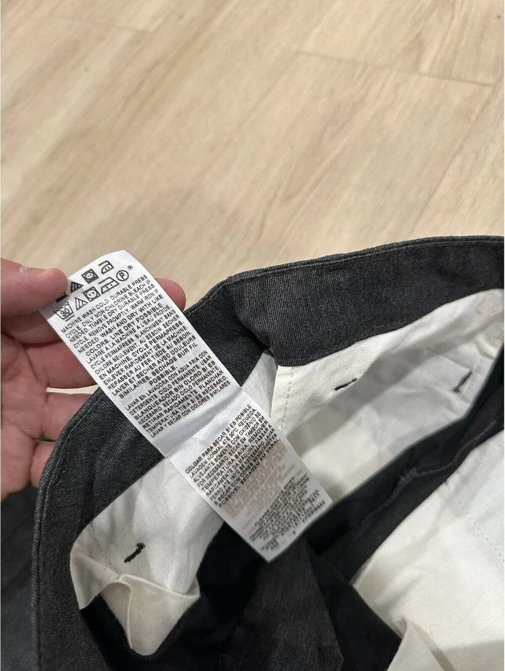 Levi's Mens Buckle Back Grey Cargo Pants 511 29x32